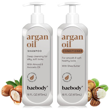 Argan Oil Shampoo & Conditioner Duo - Baebody